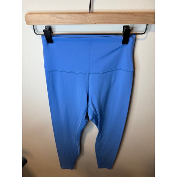 Lululemon Align High‑Rise Pant 28” Nulu Size 4 Blue Nile - Picture 7 of 8